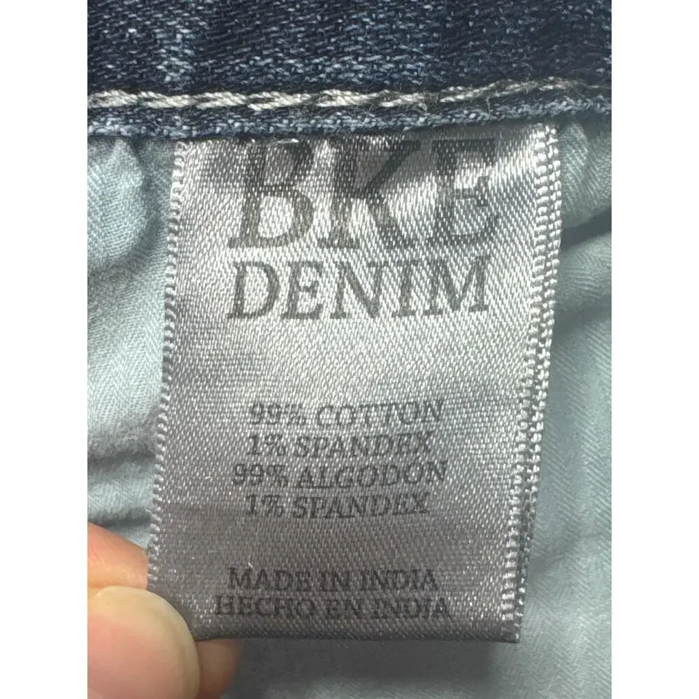 BKE Denim Buckle Men's Derek Straight Leg Blue Jeans - Size 34R (34x30) *READ